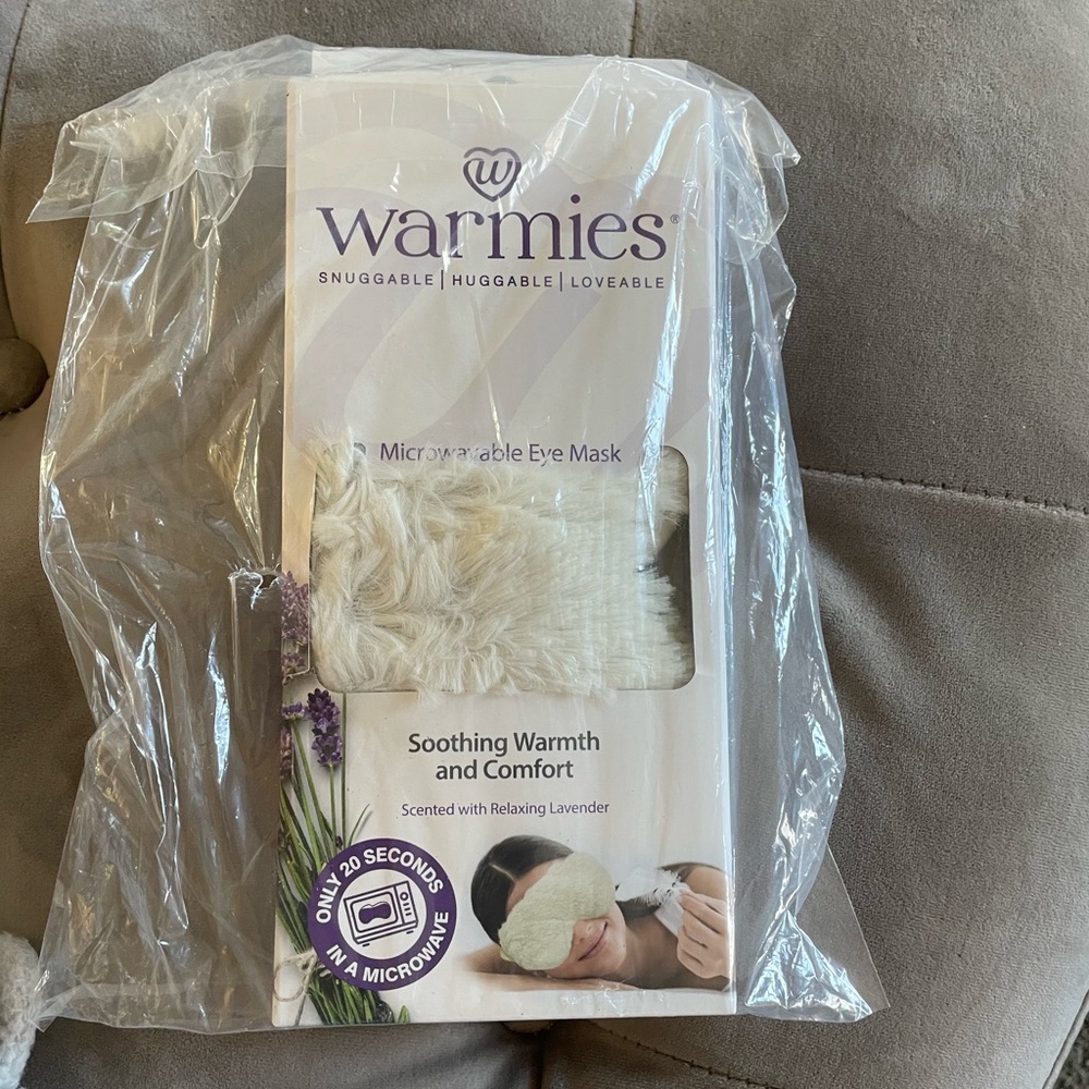 Warmies Lavender Scented Eye Mask New in box